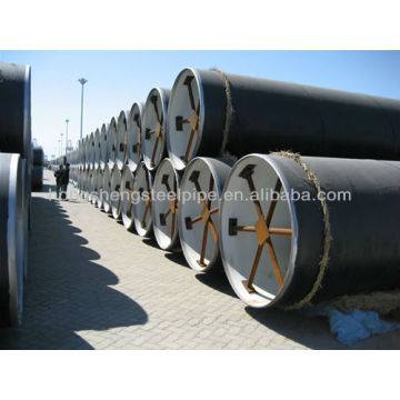 3PE Anticorrosion Layer Steel Pipe pour l&#39;huile et le gaz naturel.